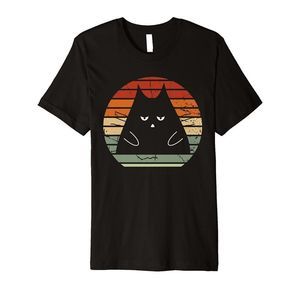 Vintage Cat Graphic Tee Size L